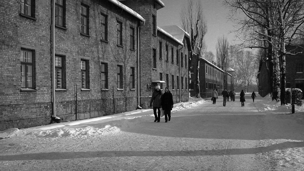 As it looked on the 60th anniversary of liberation on January 28th, 2005.